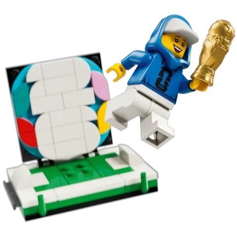 【椅比呀呀|高屏5100】LEGO 樂高 43020 FIFA 世界盃 官方獎盃 Official Trophy-細節圖5