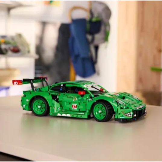 【椅比呀呀|高屏3800】LEGO 樂高 42224 Porsche 911 GT3 R REXY AO Racing-細節圖3