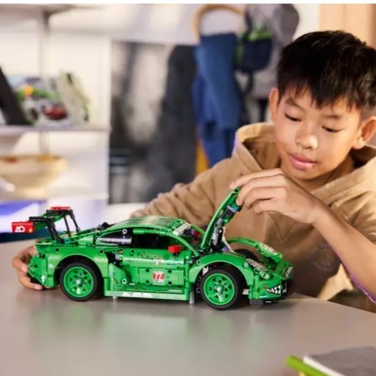 【椅比呀呀|高屏3800】LEGO 樂高 42224 Porsche 911 GT3 R REXY AO Racing-細節圖4