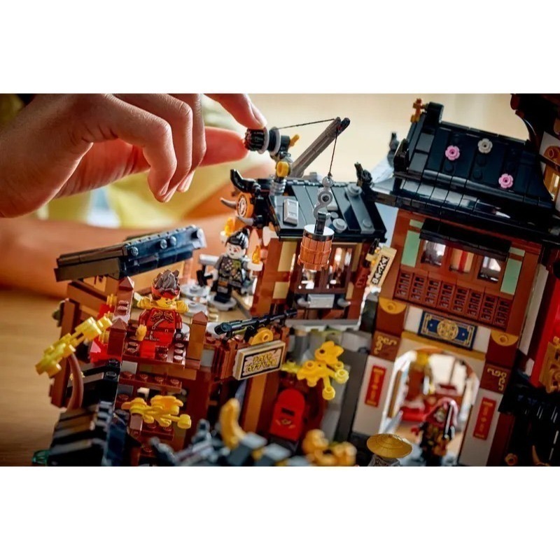【椅比呀呀|高屏7000】LEGO 樂高 71861 旋風忍者系列 舊城區 15周年紀念版 The Old Town-細節圖8