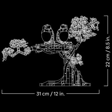 【椅比呀呀|高屏1600】LEGO 樂高 21365 IDEAS系列 情侶鸚鵡 Love Birds-細節圖6
