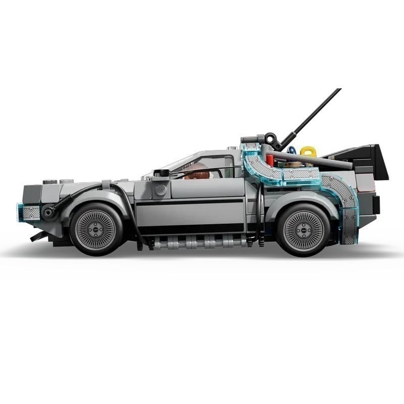 【椅比呀呀|高雄屏東】LEGO 樂高 77256 Speed系列 回到未來時光機 Back to the Future-細節圖5