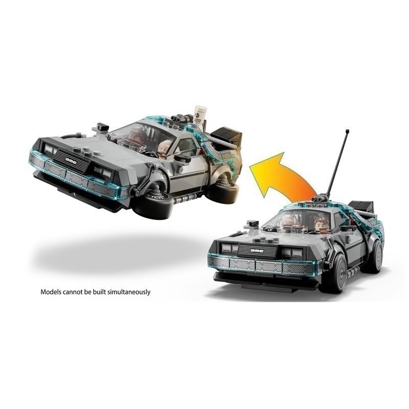 【椅比呀呀|高雄屏東】LEGO 樂高 77256 Speed系列 回到未來時光機 Back to the Future-細節圖6