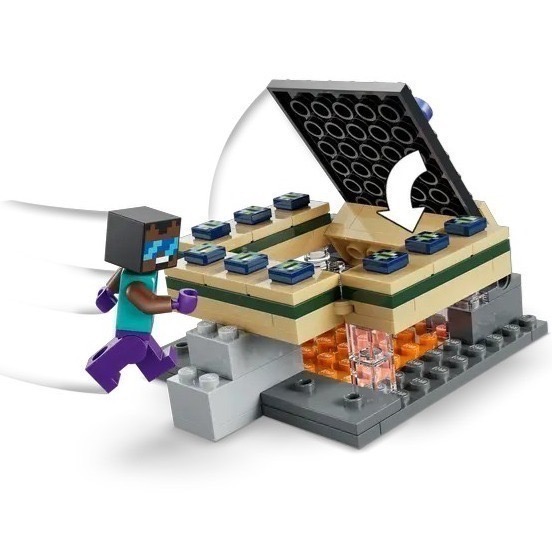 【椅比呀呀|高雄屏東】LEGO 樂高 21584 Minecraft 麥塊 地獄和終界傳送門之旅-細節圖5