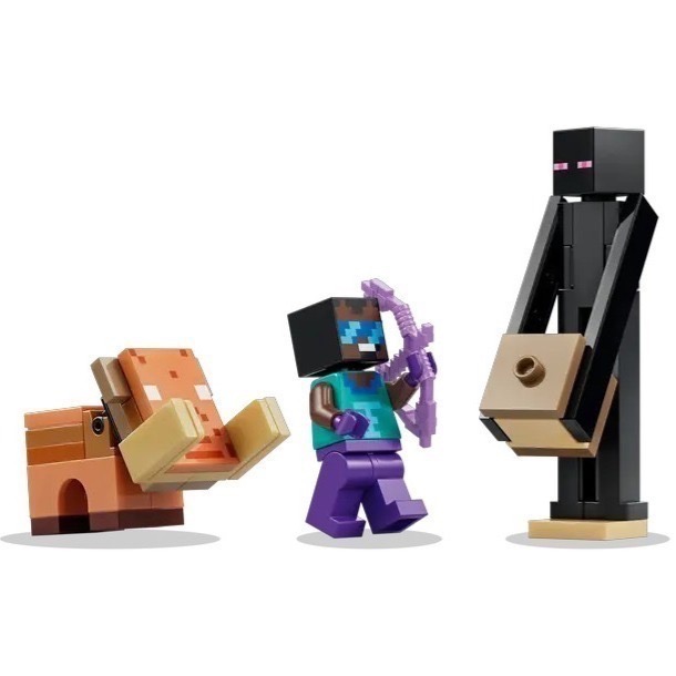【椅比呀呀|高雄屏東】LEGO 樂高 21584 Minecraft 麥塊 地獄和終界傳送門之旅-細節圖6