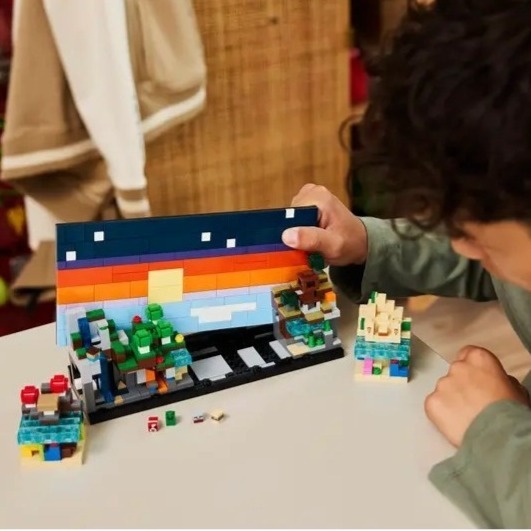 【椅比呀呀|高屏1400】LEGO 樂高 21589 Minecraft 麥塊 迷你生態域 Mini Biomes-細節圖4