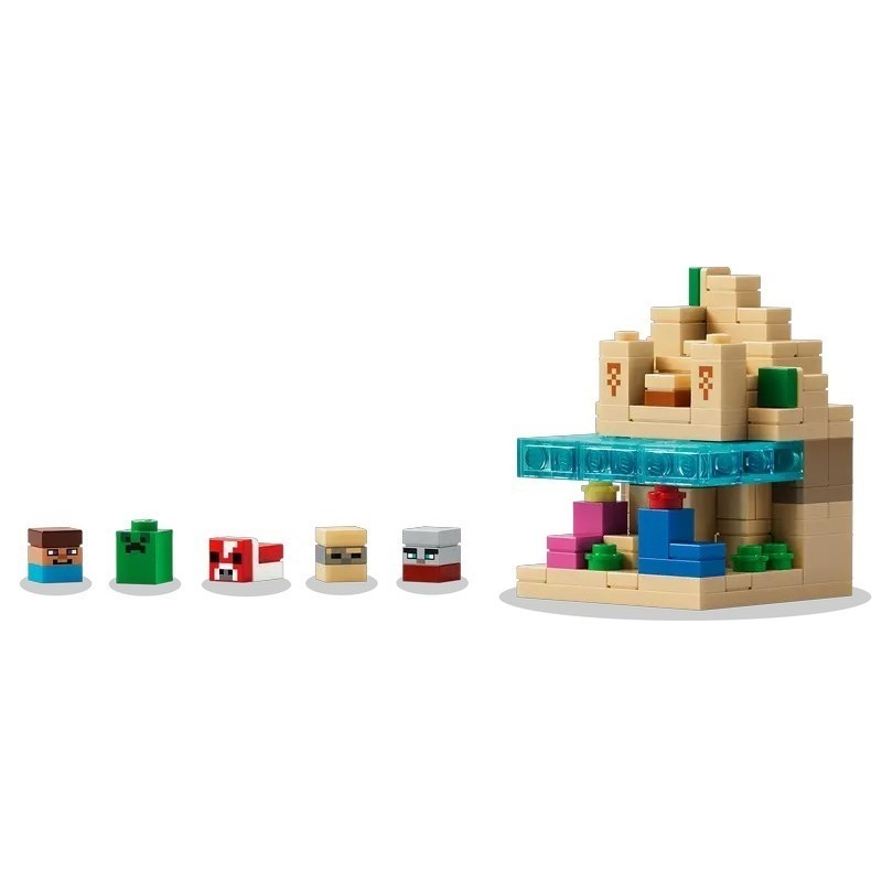 【椅比呀呀|高屏1400】LEGO 樂高 21589 Minecraft 麥塊 迷你生態域 Mini Biomes-細節圖9
