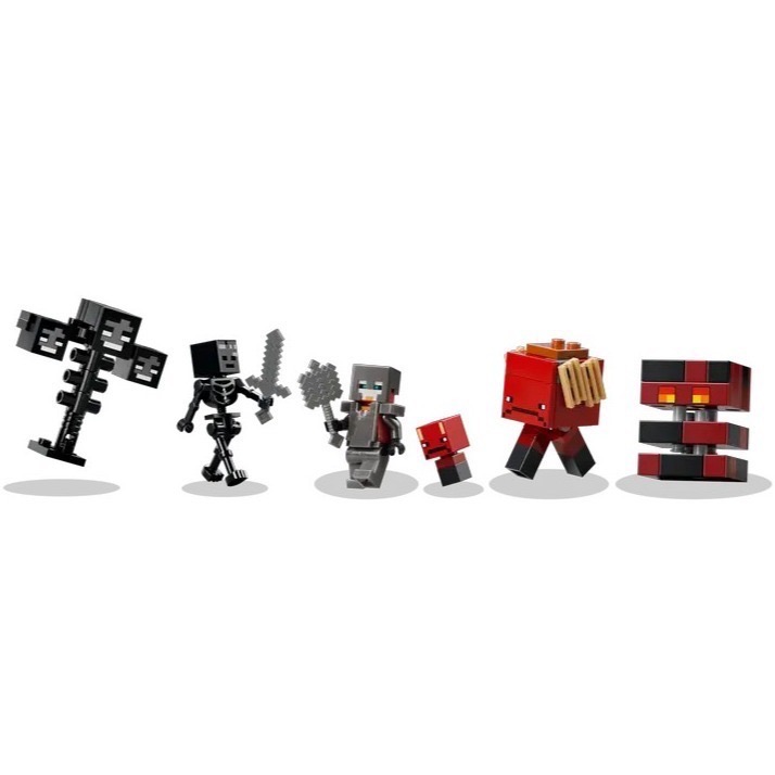 【椅比呀呀|高屏1600】LEGO 樂高 21590 Minecraft 麥塊 凋零怪大戰 Wither Battle-細節圖5