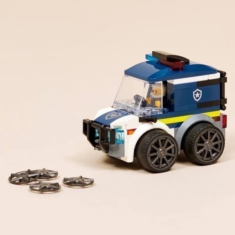 【椅比呀呀|高雄屏東】LEGO 樂高 60481警用卡車 60482消防車 60483工程裝載機 60484電玩賽車-細節圖3