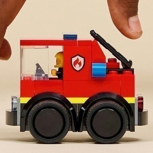 【椅比呀呀|高雄屏東】LEGO 樂高 60481警用卡車 60482消防車 60483工程裝載機 60484電玩賽車-細節圖5
