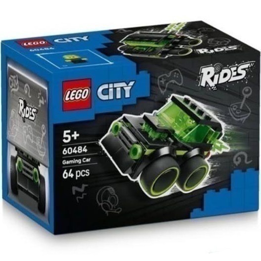 【椅比呀呀|高雄屏東】LEGO 樂高 60481警用卡車 60482消防車 60483工程裝載機 60484電玩賽車-細節圖8