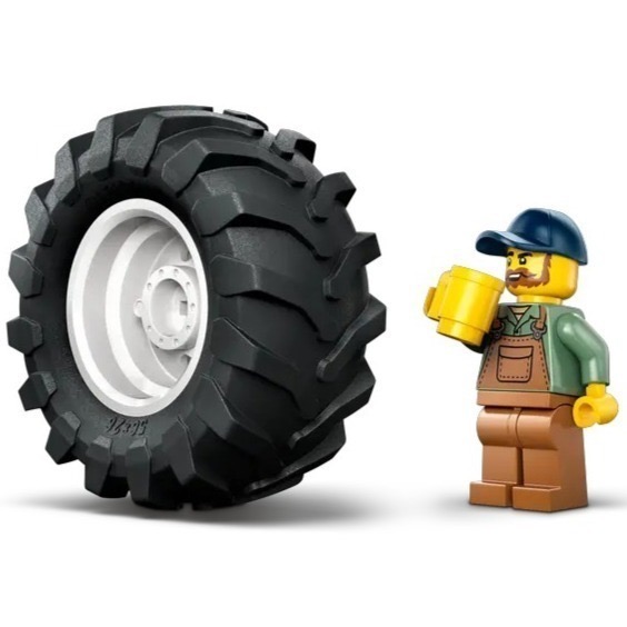 【椅比呀呀|高雄屏東】LEGO 樂高 60498 CITY系列 拖拉機 Tractor-細節圖4