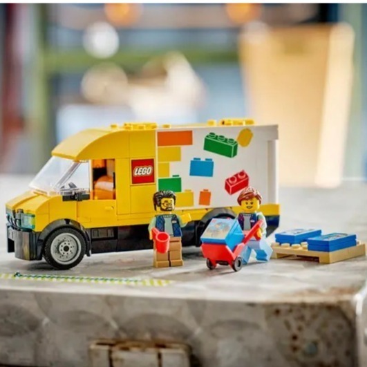 【椅比呀呀|高雄屏東】LEGO 樂高 60500 CITY系列 樂高貨車 The LEGO Van-細節圖3
