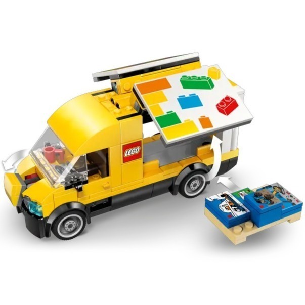 【椅比呀呀|高雄屏東】LEGO 樂高 60500 CITY系列 樂高貨車 The LEGO Van-細節圖4