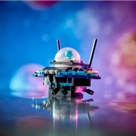 【椅比呀呀|高雄屏東】LEGO 樂高 31378 創意百變三合1系列 太空探索望遠鏡 顯微鏡 幽浮-細節圖4