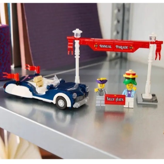 【椅比呀呀|高雄屏東】LEGO 樂高 40913 復古遊行車 Vintage Parade Car-細節圖4