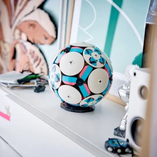 【椅比呀呀|高屏3350】LEGO 樂高 43019 足球 Football Soccer Ball-細節圖3