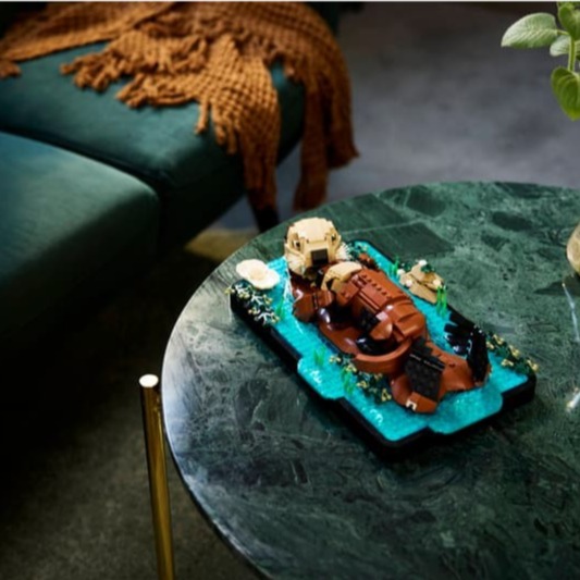 【椅比呀呀|高屏3200】LEGO 樂高 21366 IDEAS 漂浮海獺 Floating Sea Otters-細節圖4