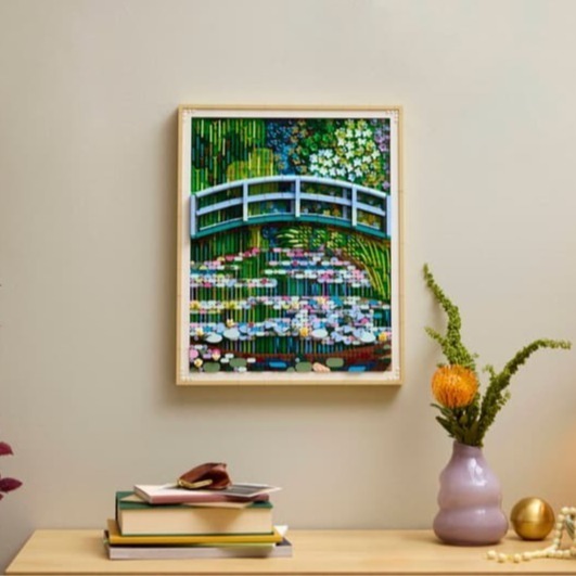 【椅比呀呀|高屏5700】LEGO 樂高 31220 ART系列 克洛德莫內-睡蓮池上的拱橋 Claude Monet-細節圖3