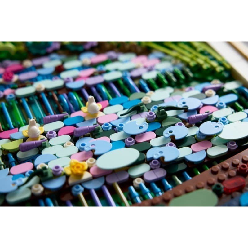 【椅比呀呀|高屏5700】LEGO 樂高 31220 ART系列 克洛德莫內-睡蓮池上的拱橋 Claude Monet-細節圖7