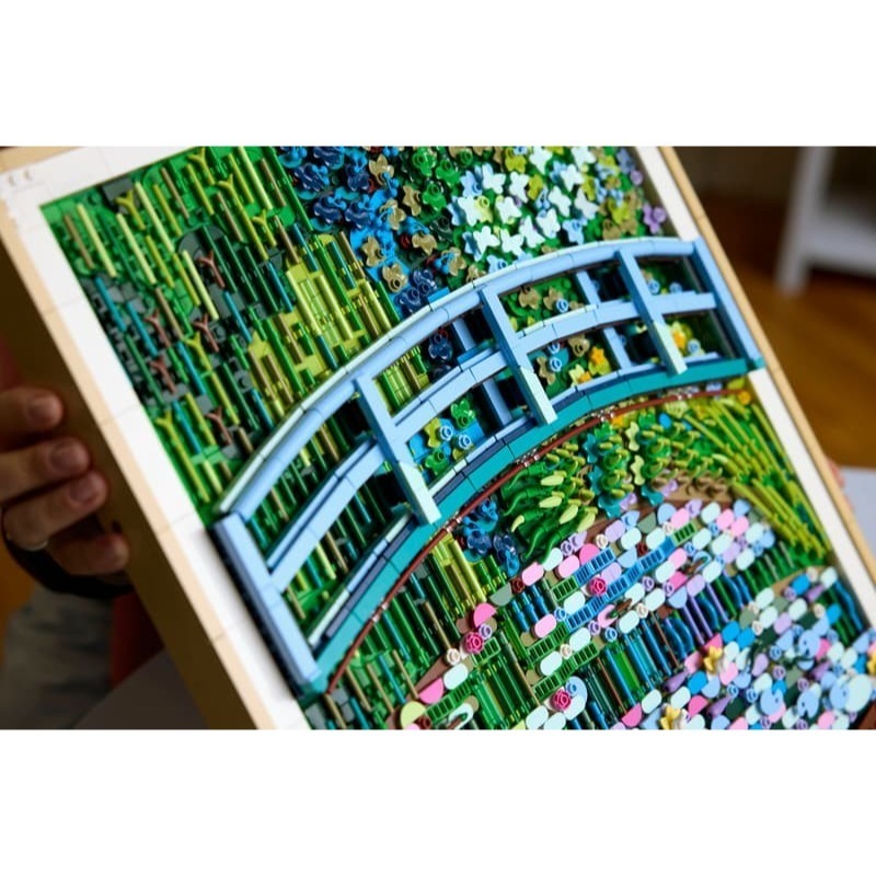 【椅比呀呀|高屏5700】LEGO 樂高 31220 ART系列 克洛德莫內-睡蓮池上的拱橋 Claude Monet-細節圖8