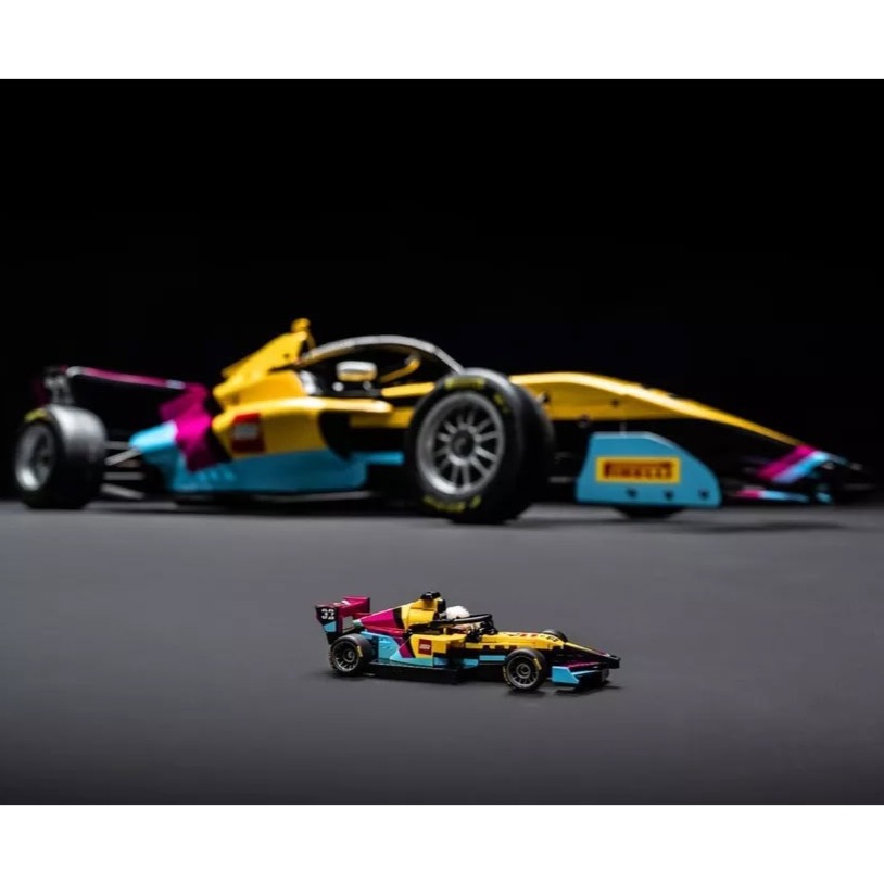 【椅比呀呀|高雄屏東】LEGO 樂高 77258 F1 ACADEMY LEGO 賽車 Race Car-細節圖3