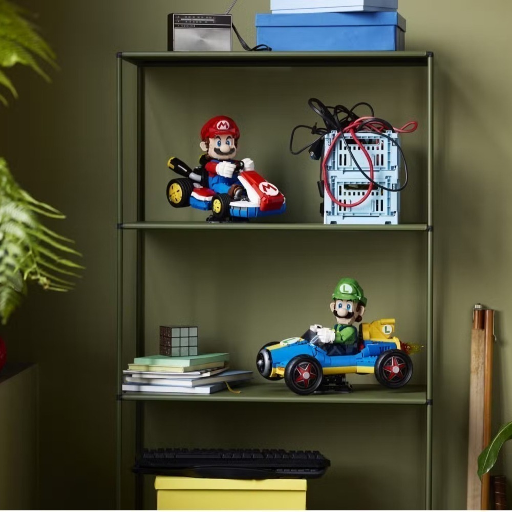 【椅比呀呀|高屏5300】LEGO 樂高 72050 瑪利歐賽車：路易吉&G力量 馬赫8 Luigi & Mach 8-細節圖6