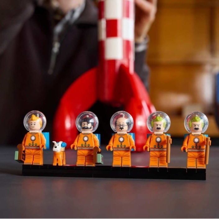 【椅比呀呀|高屏4150】LEGO 樂高 21367 丁丁歷險記 登月火箭 Tintin Moon Rocket-細節圖4