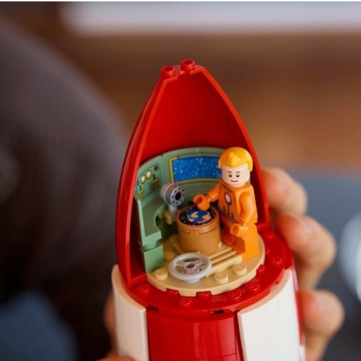 【椅比呀呀|高屏4150】LEGO 樂高 21367 丁丁歷險記 登月火箭 Tintin Moon Rocket-細節圖5