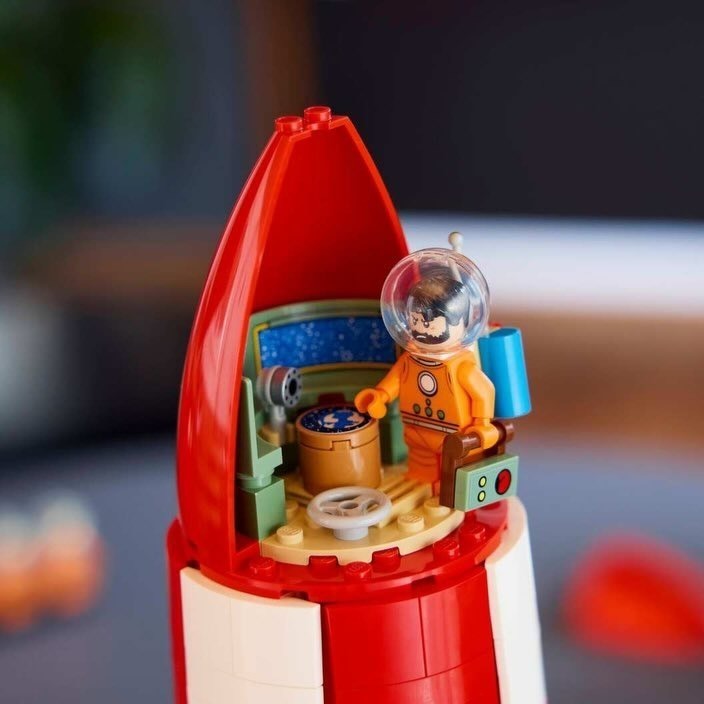 【椅比呀呀|高屏4150】LEGO 樂高 21367 丁丁歷險記 登月火箭 Tintin Moon Rocket-細節圖6
