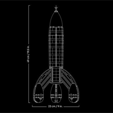【椅比呀呀|高屏4150】LEGO 樂高 21367 丁丁歷險記 登月火箭 Tintin Moon Rocket-細節圖7