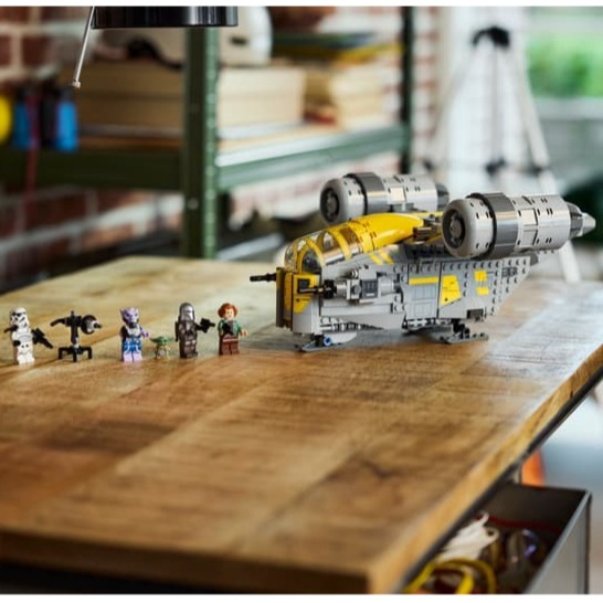 【椅比呀呀|高屏4050】LEGO 樂高 75447 星戰 剃刀冠號 The Razor Crest Star Wars-細節圖3