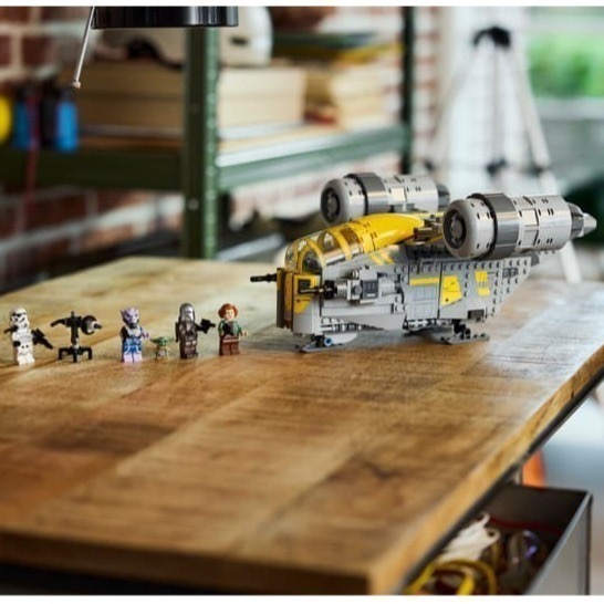 【椅比呀呀|高屏3600】LEGO 樂高 75447 星戰 剃刀冠號 The Razor Crest Star Wars-細節圖3