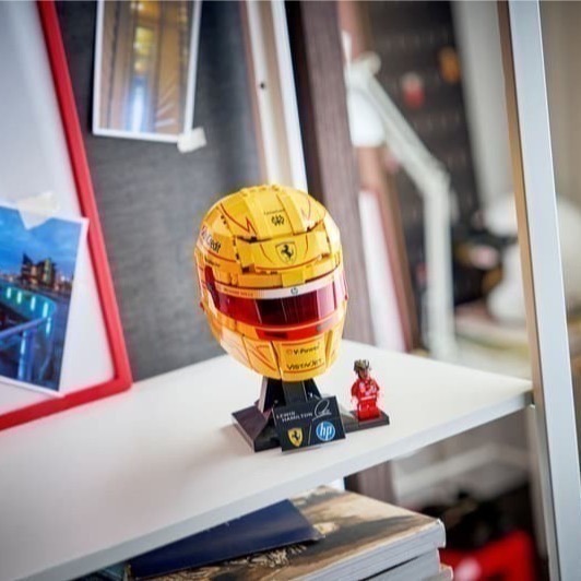 【椅比呀呀|高雄屏東】LEGO 樂高 法拉利F1車隊頭盔 43014 查爾斯勒克萊爾 43022 路易斯漢米爾頓-細節圖8