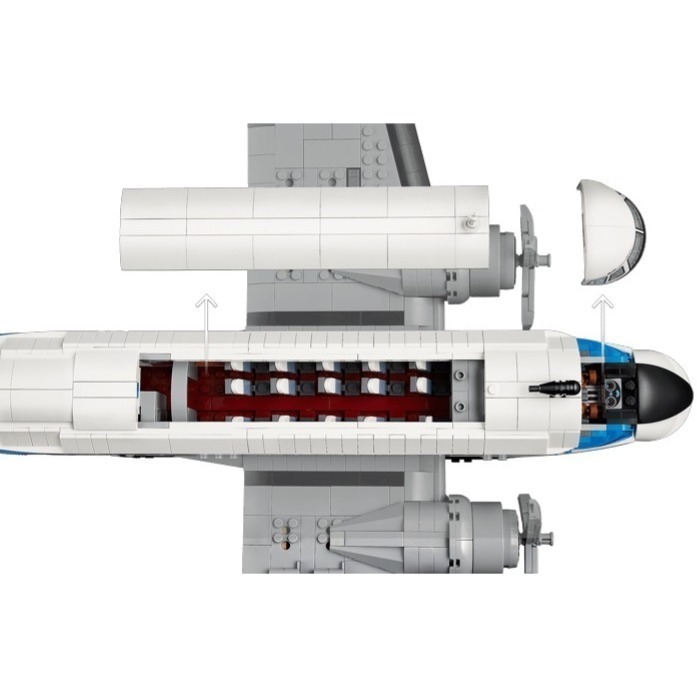 【椅比呀呀|高屏6300】LEGO 樂高 11378 道格拉斯 Douglas DC-3 泛美航空客機 PAN AM-細節圖6