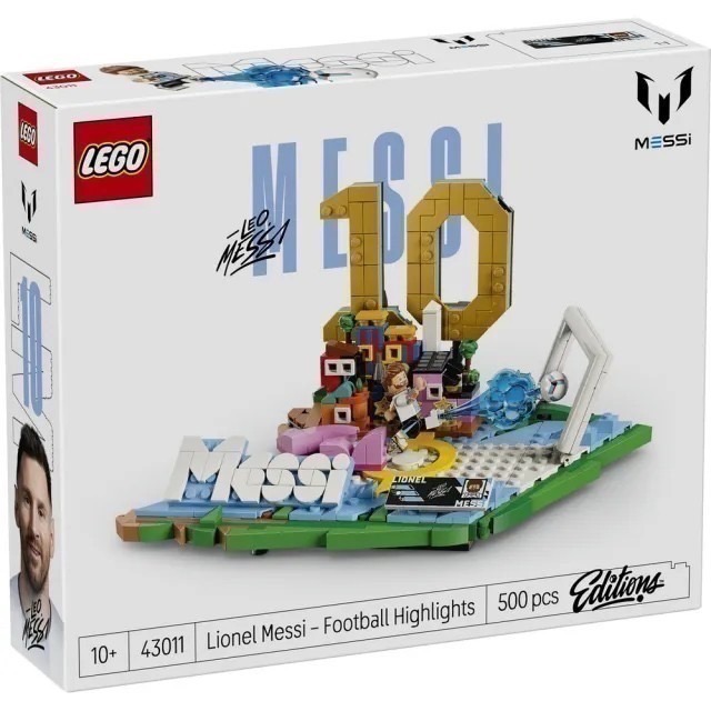 【椅比呀呀】LEGO 樂高 足壇焦點 43011 梅西 43012 C羅 43013 姆巴佩 43027 維尼修斯-規格圖9