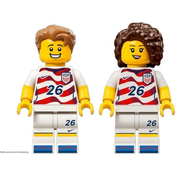 【椅比呀呀|高雄屏東】LEGO 樂高 43033 2026年美國國家足球隊球衣 U.S.National Team-細節圖7
