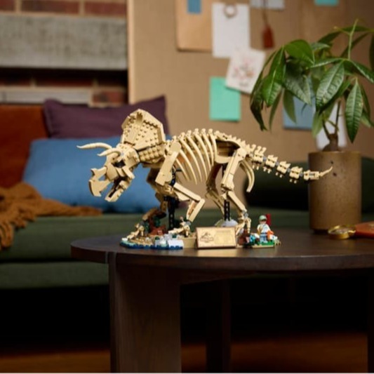 【椅比呀呀|高屏2800】LEGO 樂高 77985 恐龍化石：三角龍 Fossils Triceratops-細節圖3