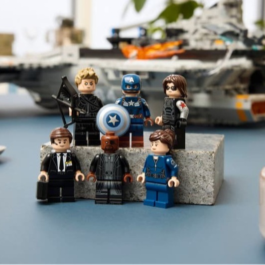 【椅比呀呀|高屏10400】LEGO 樂高 76354 神盾局飛空母艦 S.H.I.E.L.D. Helicarrier-細節圖5