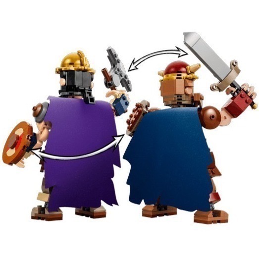 【椅比呀呀|高屏2100】LEGO 樂高 75644 ONE PIECE 多利vs.布洛基－小花園的巨人 航海王 海賊王-細節圖3