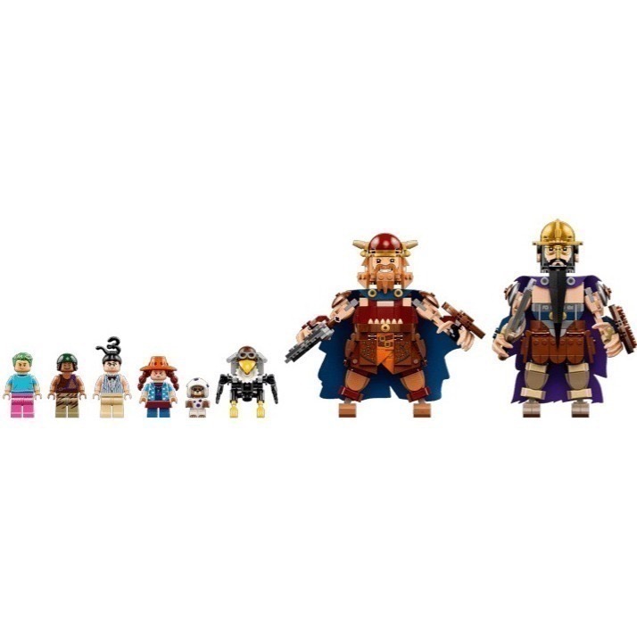 【椅比呀呀|高屏2100】LEGO 樂高 75644 ONE PIECE 多利vs.布洛基－小花園的巨人 航海王 海賊王-細節圖4