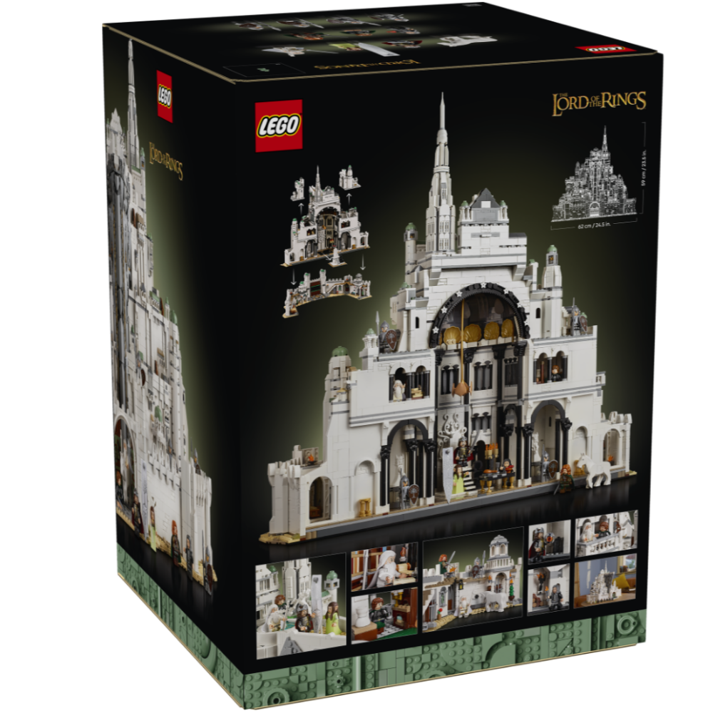 【椅比呀呀|高屏16800】LEGO 樂高 11377 魔戒：米那斯提力斯 Minas Tirith 白城-細節圖2