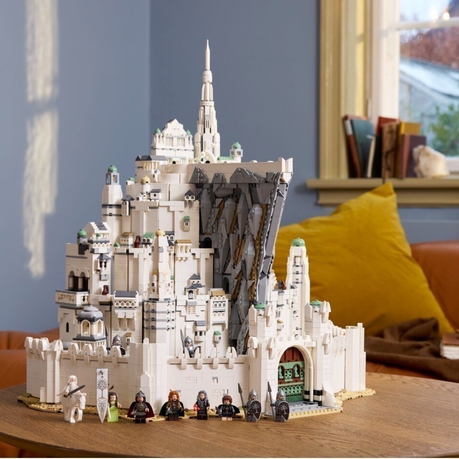 【椅比呀呀|高屏16800】LEGO 樂高 11377 魔戒：米那斯提力斯 Minas Tirith 白城-細節圖3