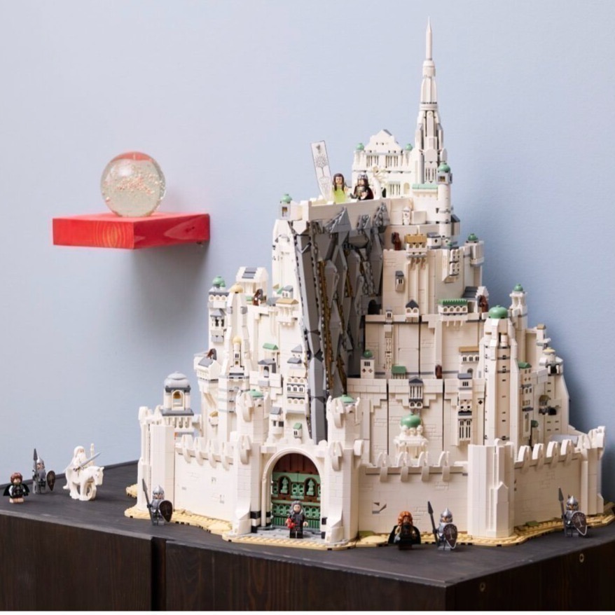 【椅比呀呀|高屏16800】LEGO 樂高 11377 魔戒：米那斯提力斯 Minas Tirith 白城-細節圖4