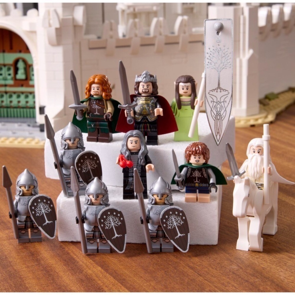 【椅比呀呀|高屏16800】LEGO 樂高 11377 魔戒：米那斯提力斯 Minas Tirith 白城-細節圖5