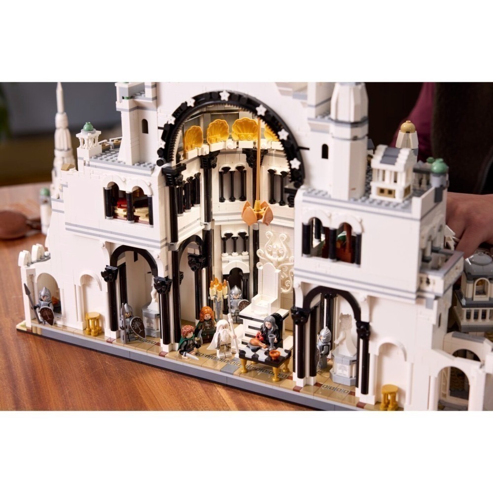 【椅比呀呀|高屏16800】LEGO 樂高 11377 魔戒：米那斯提力斯 Minas Tirith 白城-細節圖6