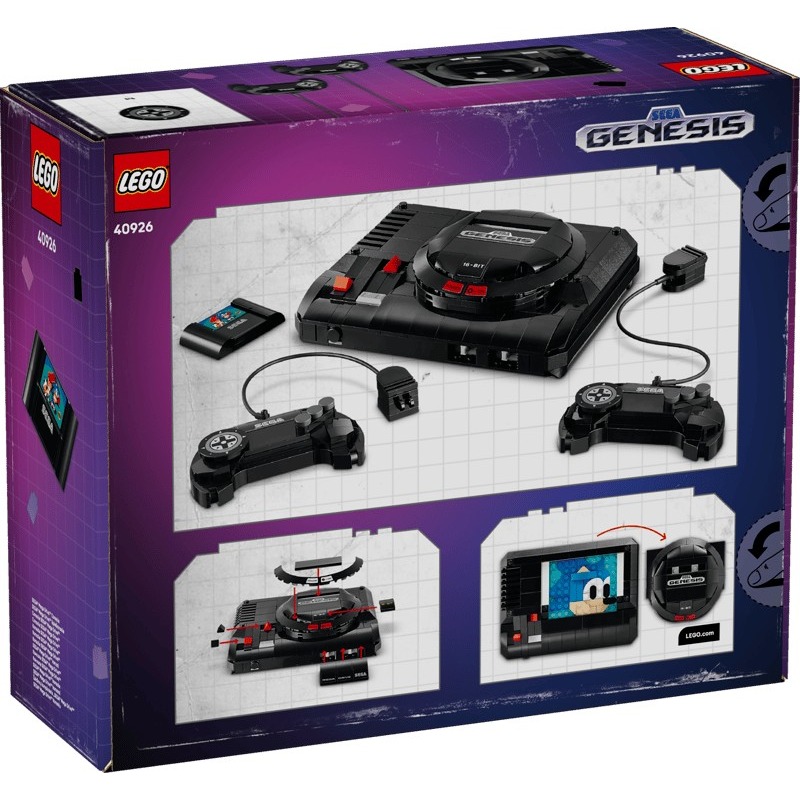 【椅比呀呀|高屏1150】LEGO 樂高 40926 SEGA遊戲機Mega Drive Genesis Console-細節圖2