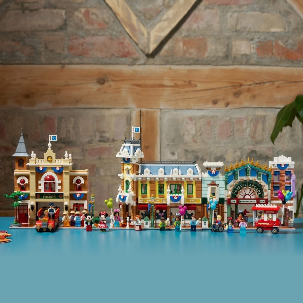 【椅比呀呀|高屏11050】LEGO 樂高 43302 美國小鎮大街 Main Street, U.S.A 迪士尼樂園-細節圖4