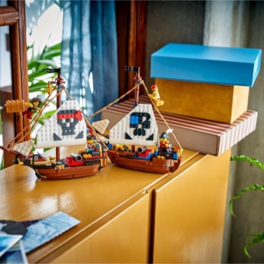 【椅比呀呀|高屏2700】LEGO 樂高 31387 創意百變3合1系列 經典海盜船 城堡 Pirate Ship-細節圖5