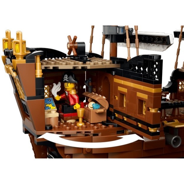 【椅比呀呀|高屏2700】LEGO 樂高 31387 創意百變3合1系列 經典海盜船 城堡 Pirate Ship-細節圖6